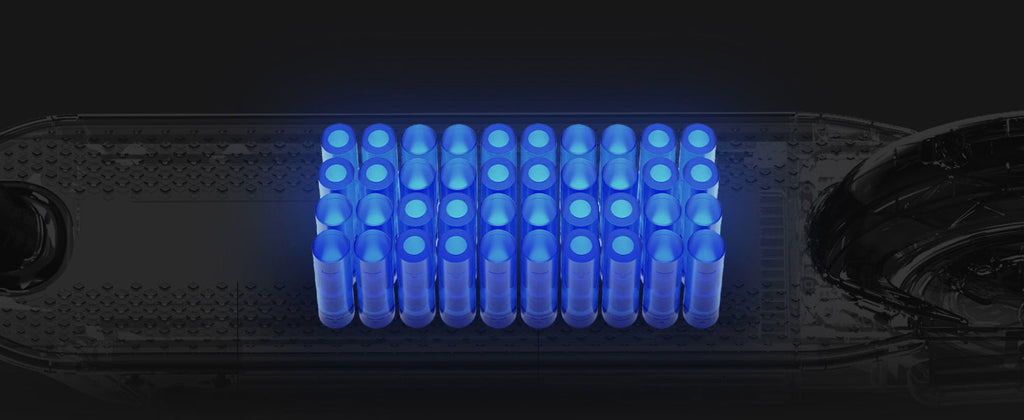 Extended Range E-Scooter for Commuters - Ninebot E2 Pro with Quick Fold, 10" Tires & Powerful Headlight