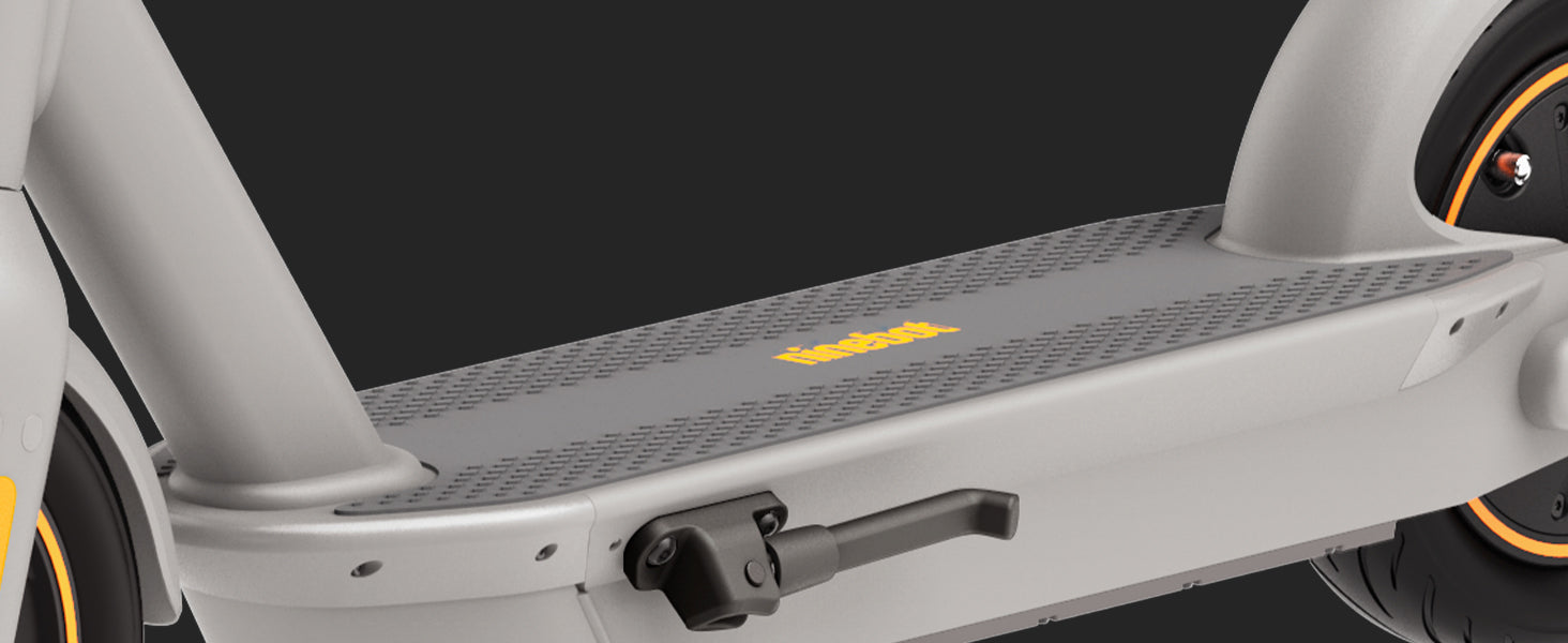 Extended Range E-Scooter for Commuters - Ninebot E2 Pro with Quick Fold, 10" Tires & Powerful Headlight