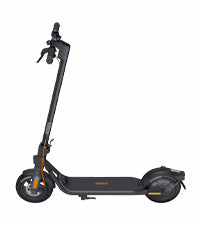 Extended Range E-Scooter for Commuters - Ninebot E2 Pro with Quick Fold, 10" Tires & Powerful Headlight