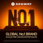 Extended Range E-Scooter for Commuters - Ninebot E2 Pro with Quick Fold, 10" Tires & Powerful Headlight