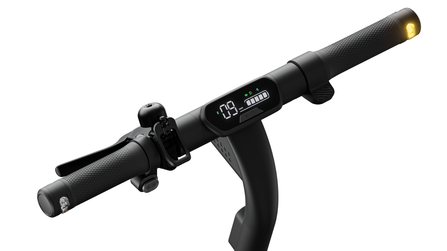 Extended Range E-Scooter for Commuters - Ninebot E2 Pro with Quick Fold, 10" Tires & Powerful Headlight