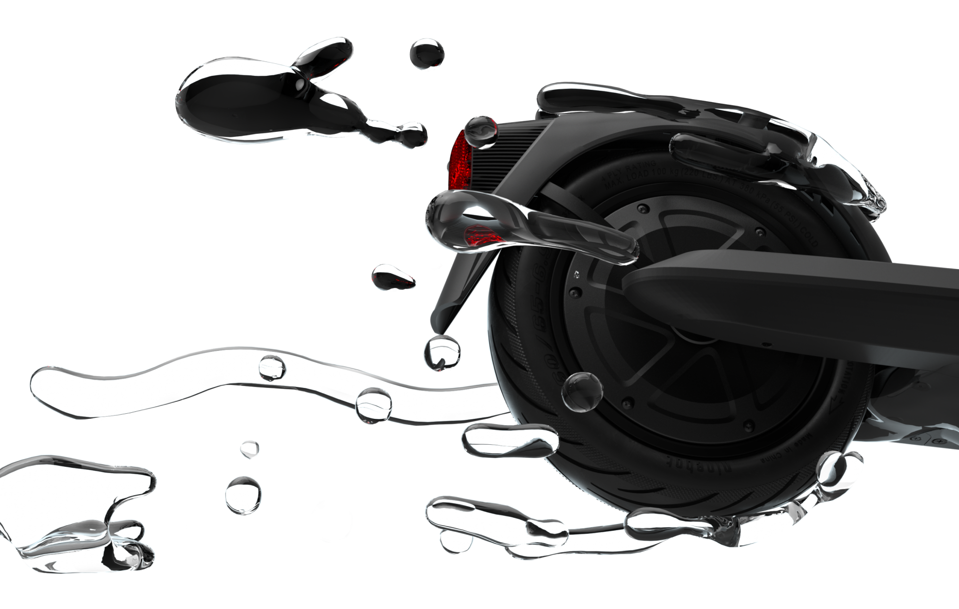 Extended Range E-Scooter for Commuters - Ninebot E2 Pro with Quick Fold, 10" Tires & Powerful Headlight