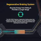 Extended Range E-Scooter for Commuters - Ninebot E2 Pro with Quick Fold, 10" Tires & Powerful Headlight