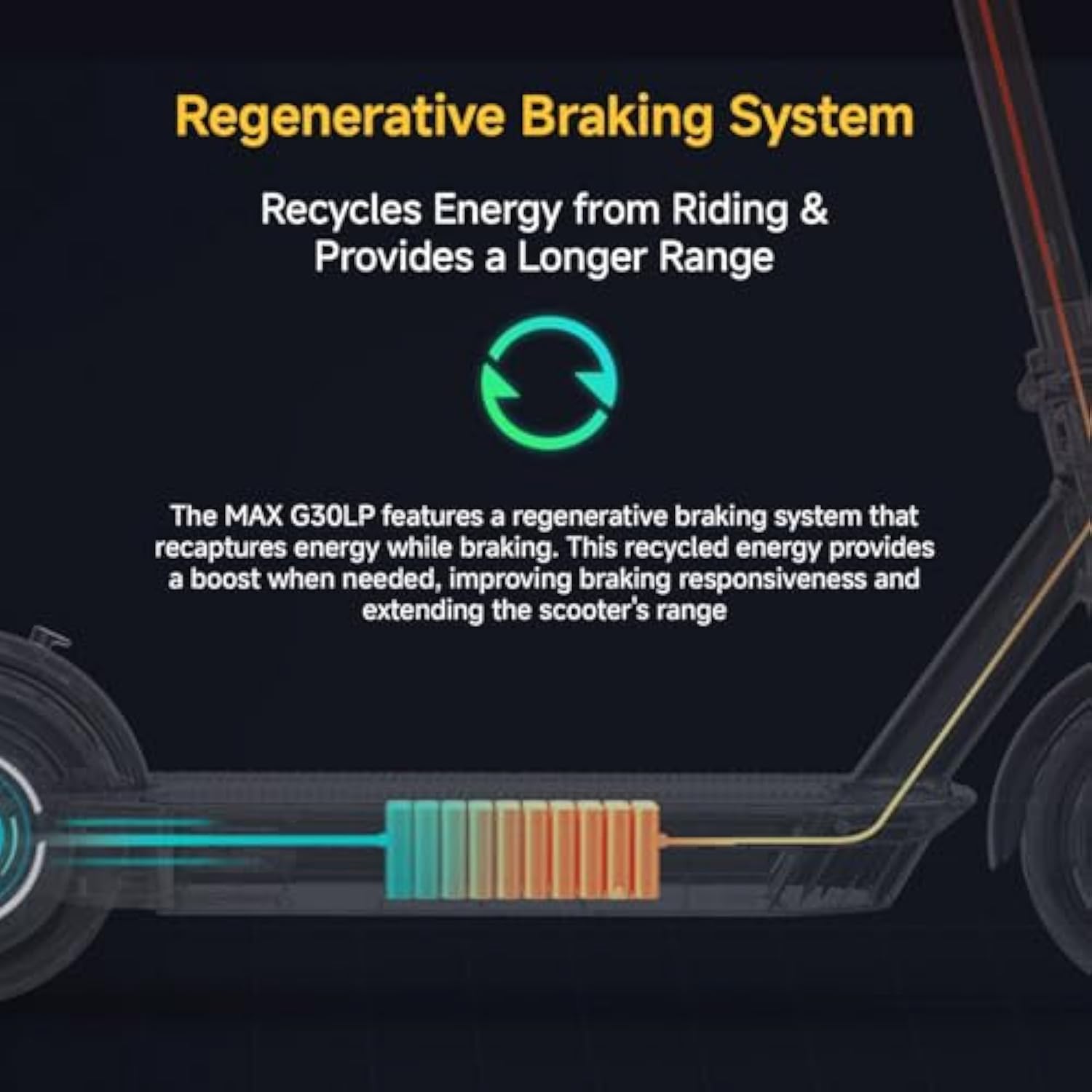 Extended Range E-Scooter for Commuters - Ninebot E2 Pro with Quick Fold, 10" Tires & Powerful Headlight